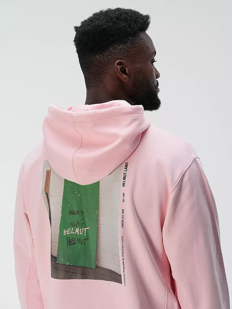 Helmut lang hotsell pink hoodie